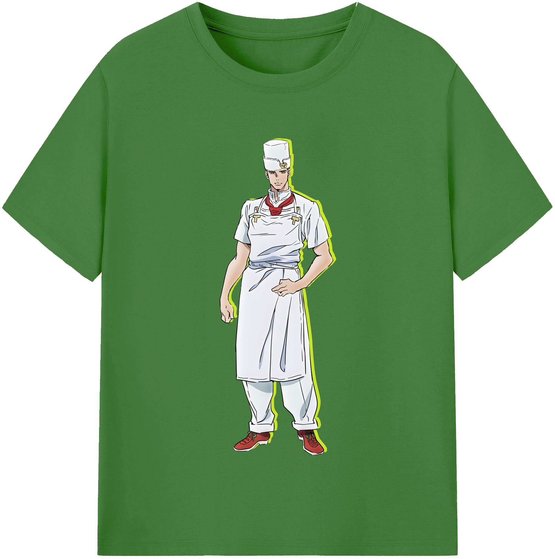 （画像用） ジョジョの奇妙な冒険 Tonio Trussardi JoJo's Bizarre Adventure トニオ?トラッサルディ レディースカジュアルプリントTシャツ（綿100％）
